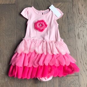 NWT Maggie & Zoe Dress with Diaper Cover